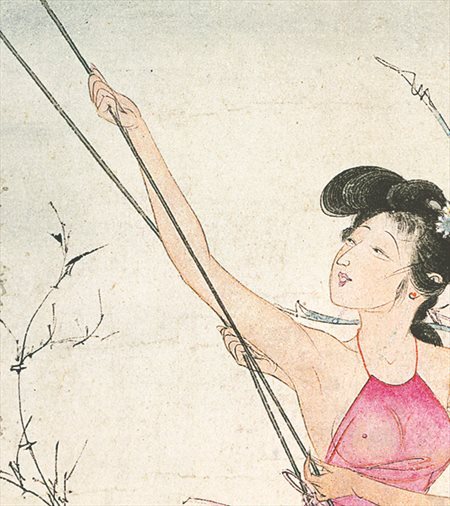 沂水-胡也佛的仕女画和最知名的金瓶梅秘戏图
